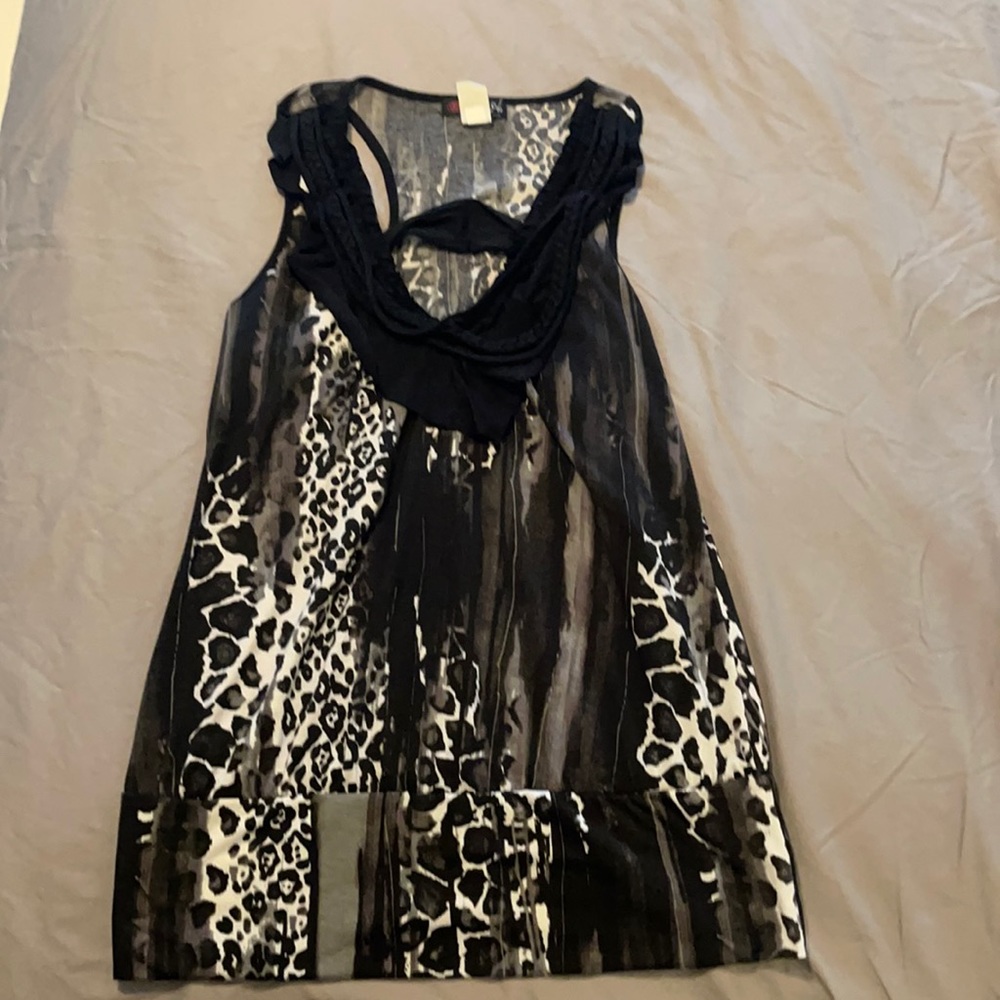 Razor back dress tank